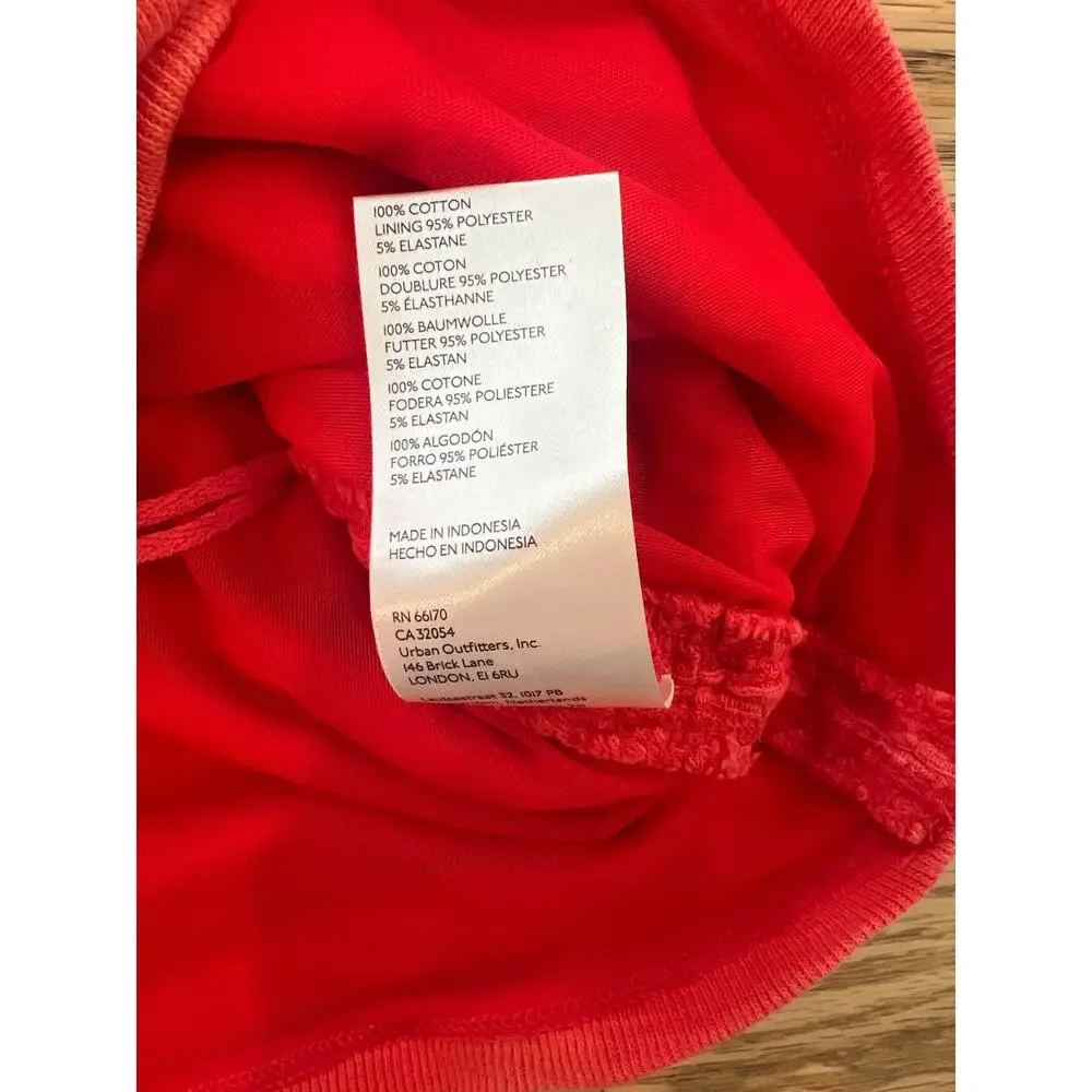 Free People Boulevard Tie Strap Tank in Guava Berry